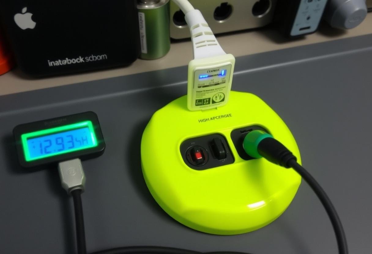 Using High-Ampere Chargers